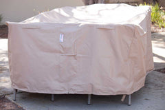 Outdoor Dining Cover Rectangle Large 122 Inches Waterproof
