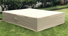 Outdoor Sofa Sectional Cover Rectangle 98-126 Inches Waterproof