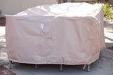 Outdoor Dining Cover 99-59-31.5 Inches Beige Rectangle