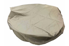 Patio Round Dining Cover Large 90-31.5 Inches Beige Rainproof