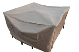 Square Dining Patio Cover 59-59-31.5 Inches
