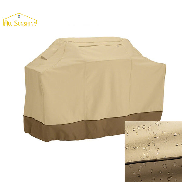 Waterproof BBQ Cover Dustproof Polyester Fibre Cloth Large BBQ Cover Gas Charcoal Barbecue Grill Protector Cover for Patio