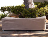 Outdoor Sofa Cover 98-35-27-Inches Beige Rectangle Rainproof